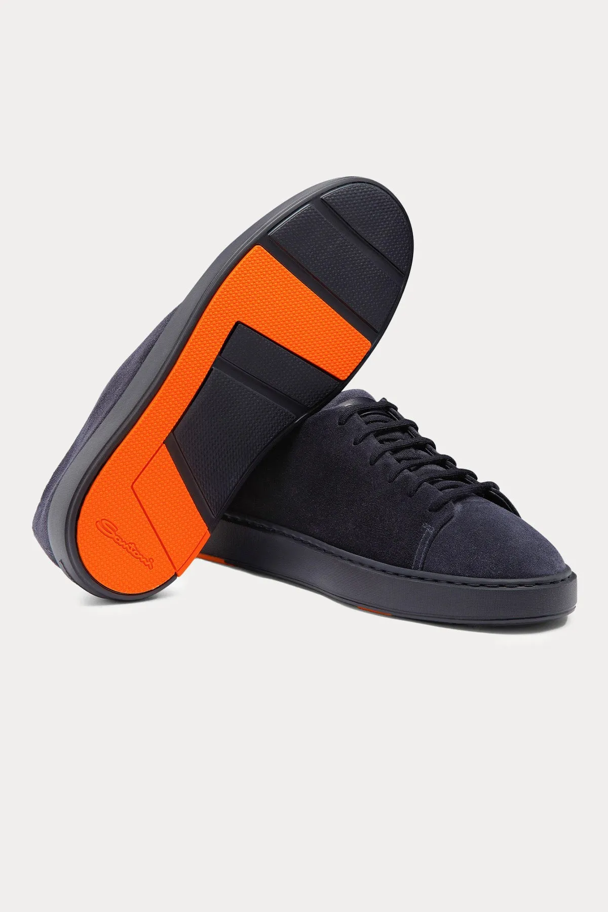 Santoni Süet Sneaker Ayakkab