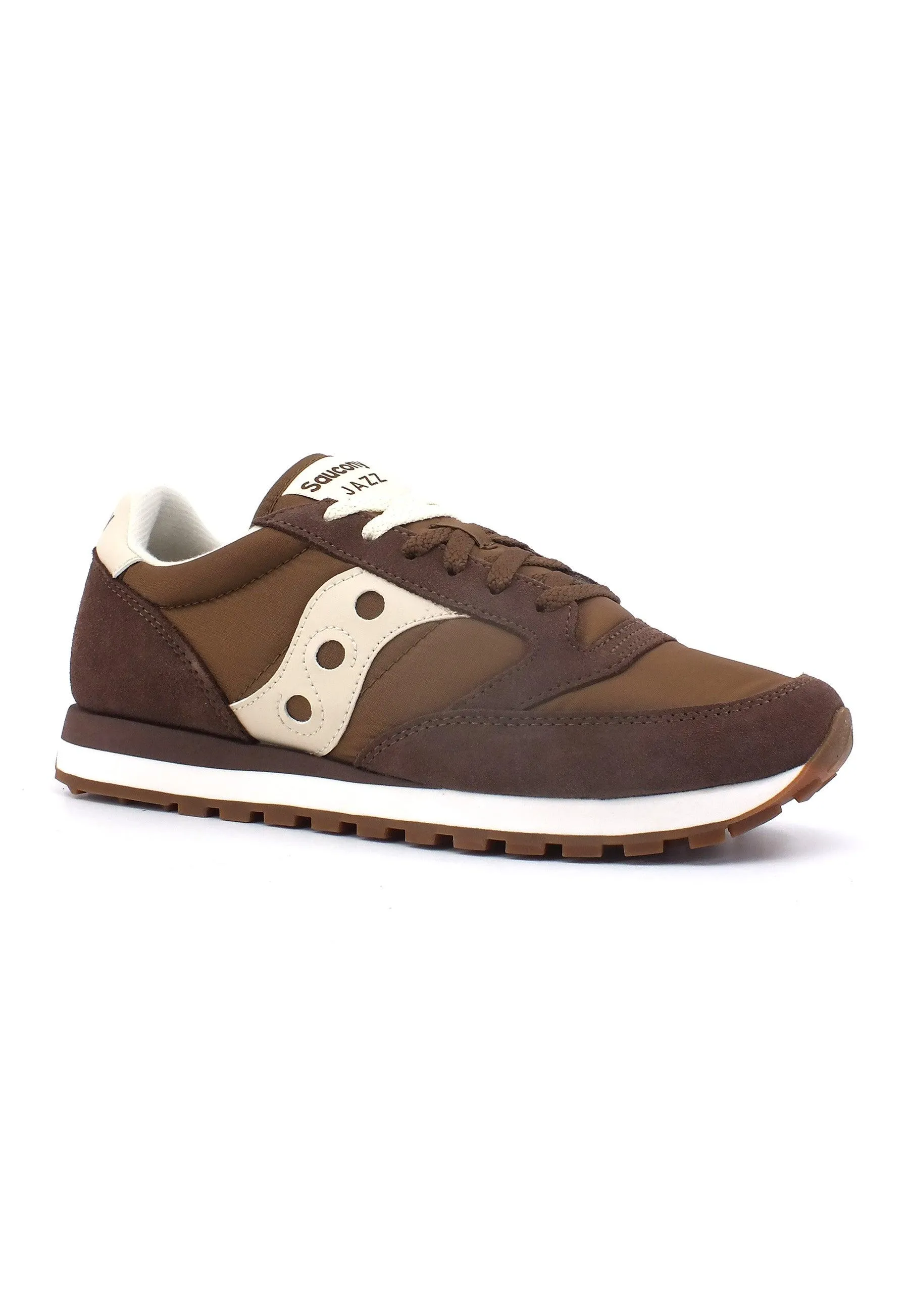 SAUCONY Jazz Original Sneaker Uomo Brown Cream S2044-673