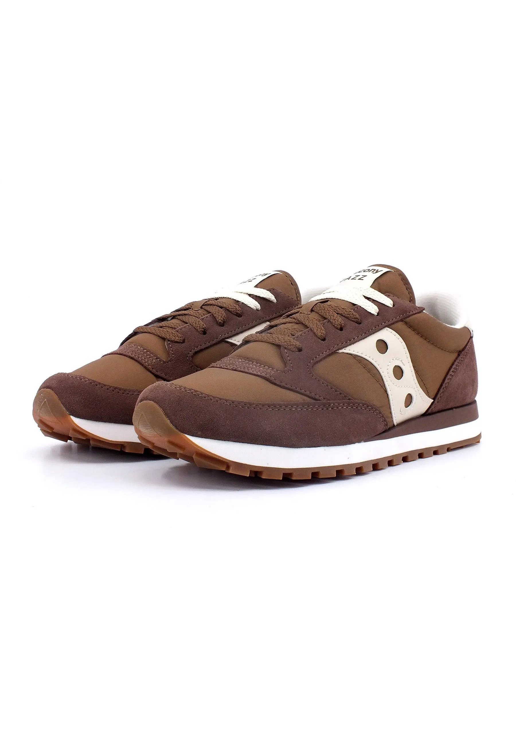 SAUCONY Jazz Original Sneaker Uomo Brown Cream S2044-673