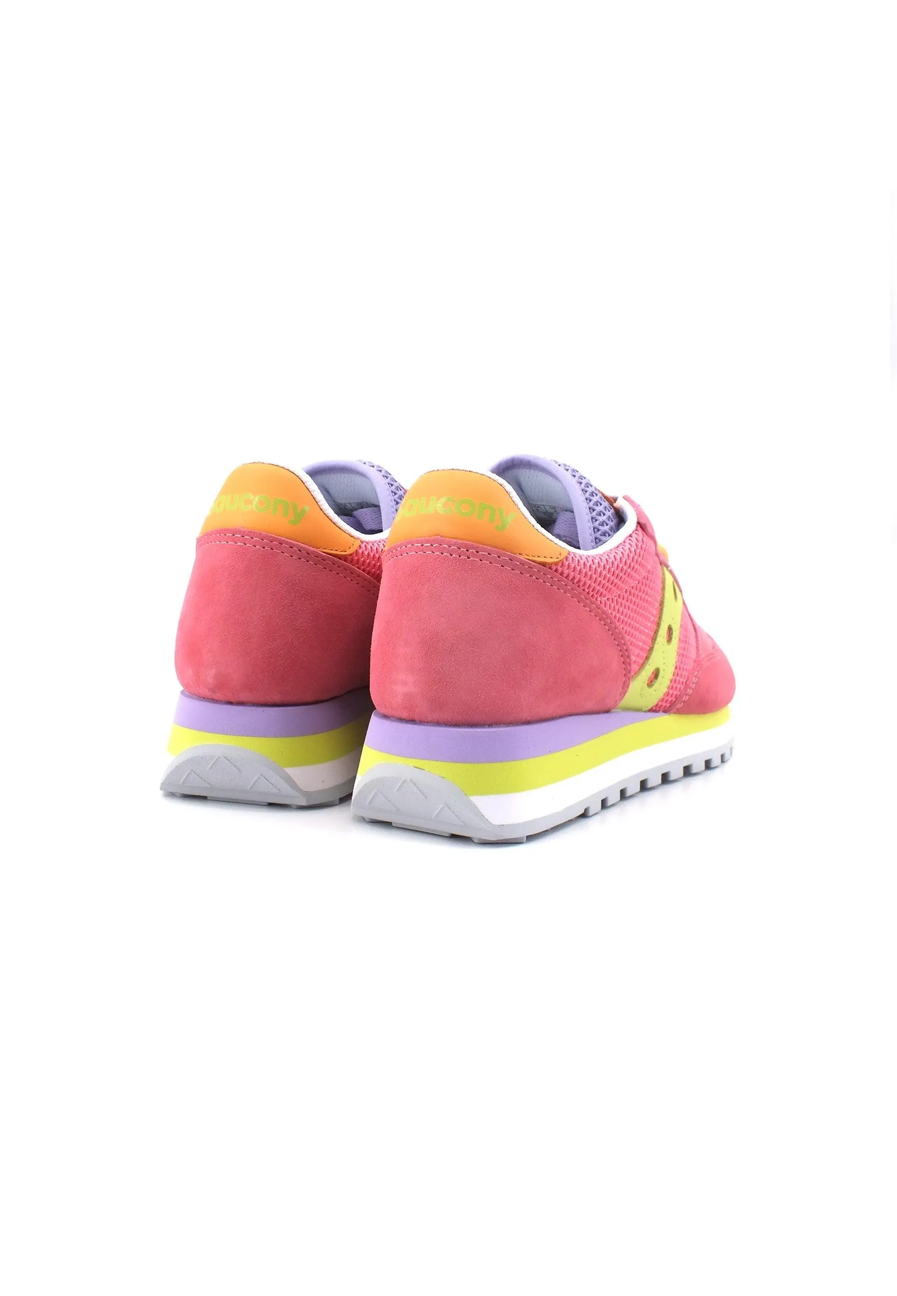 SAUCONY Jazz Triple Summer Sneaker Donna Light Pink Lime S60766-1