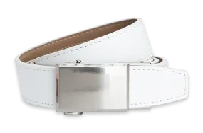 Shield V.3 White, 1 3/8 Strap, Dress Belt