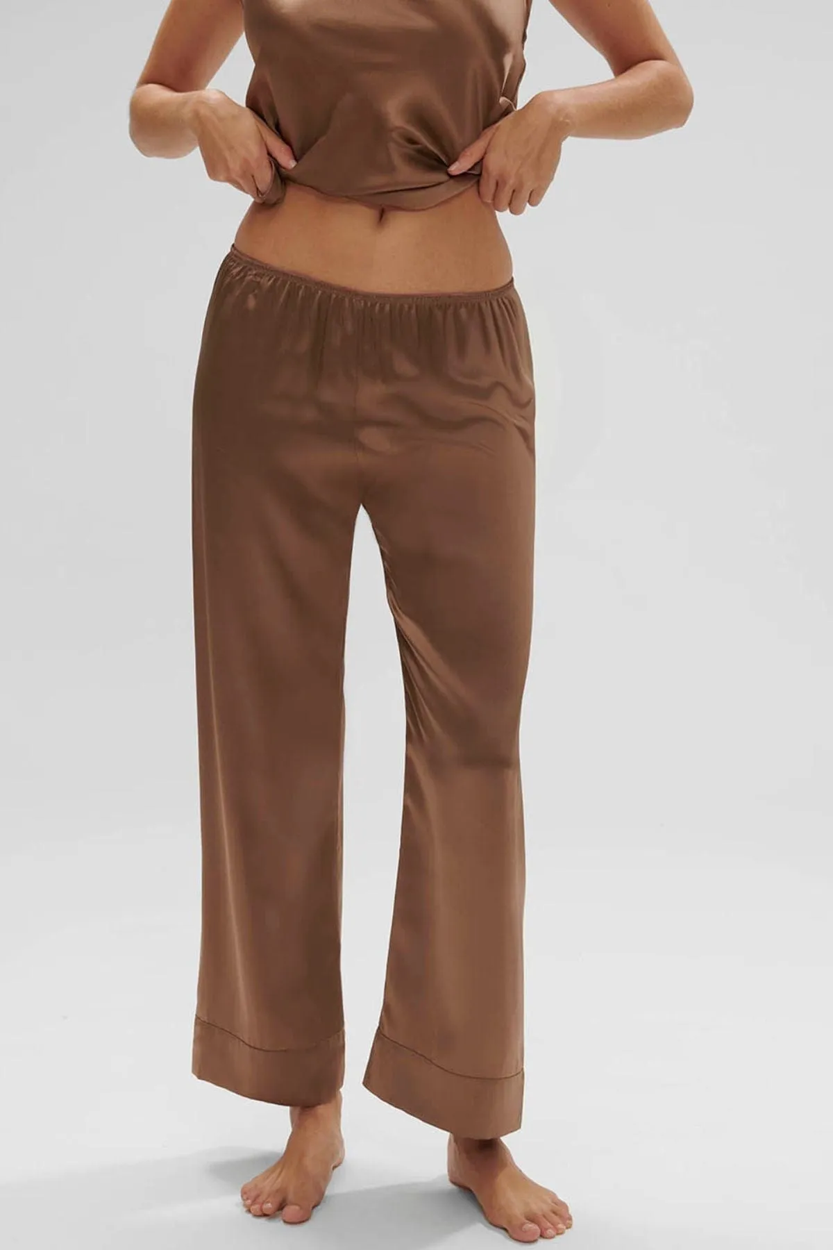  Simone Perele     Dream Silk Pant - Light Brown