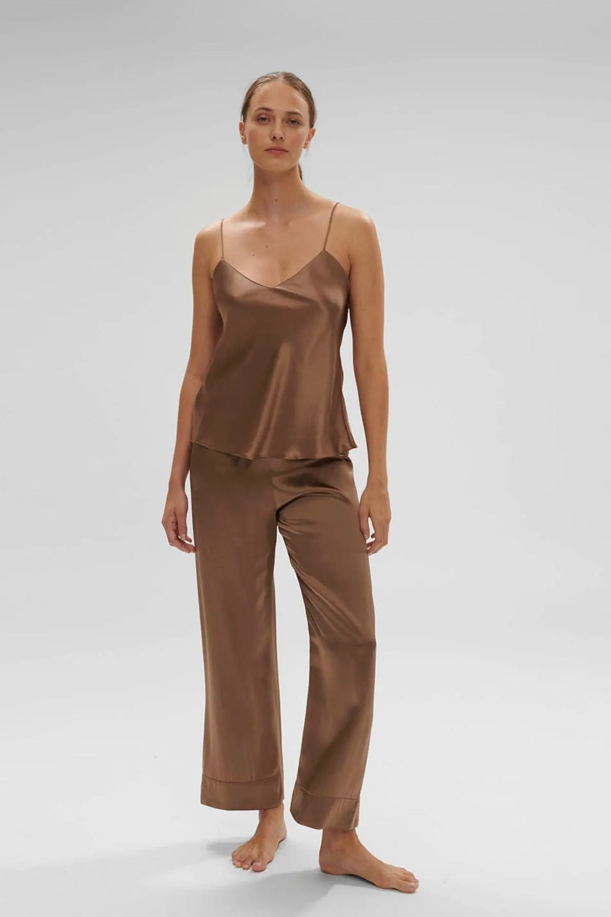  Simone Perele     Dream Silk Pant - Light Brown