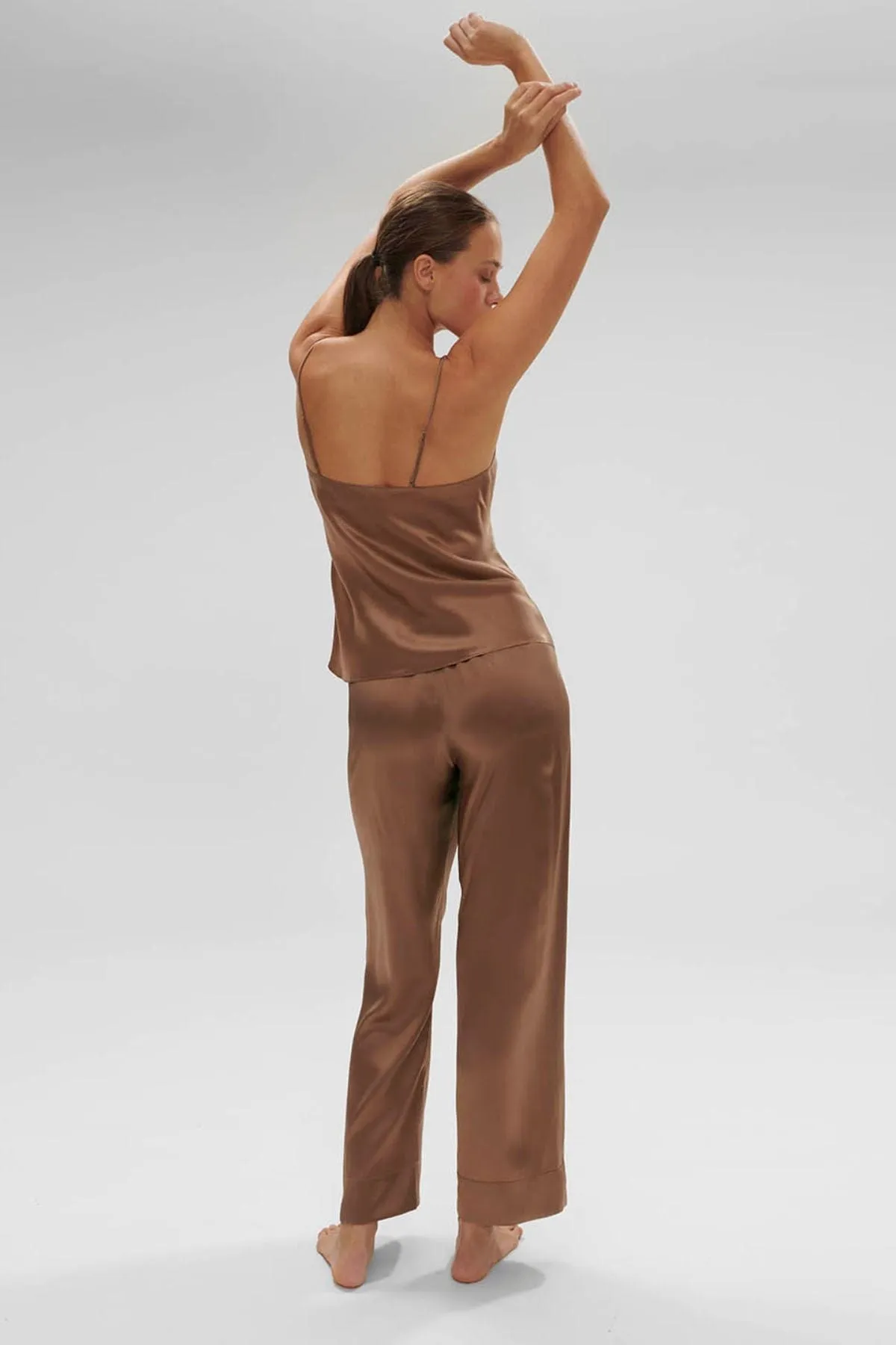  Simone Perele     Dream Silk Pant - Light Brown