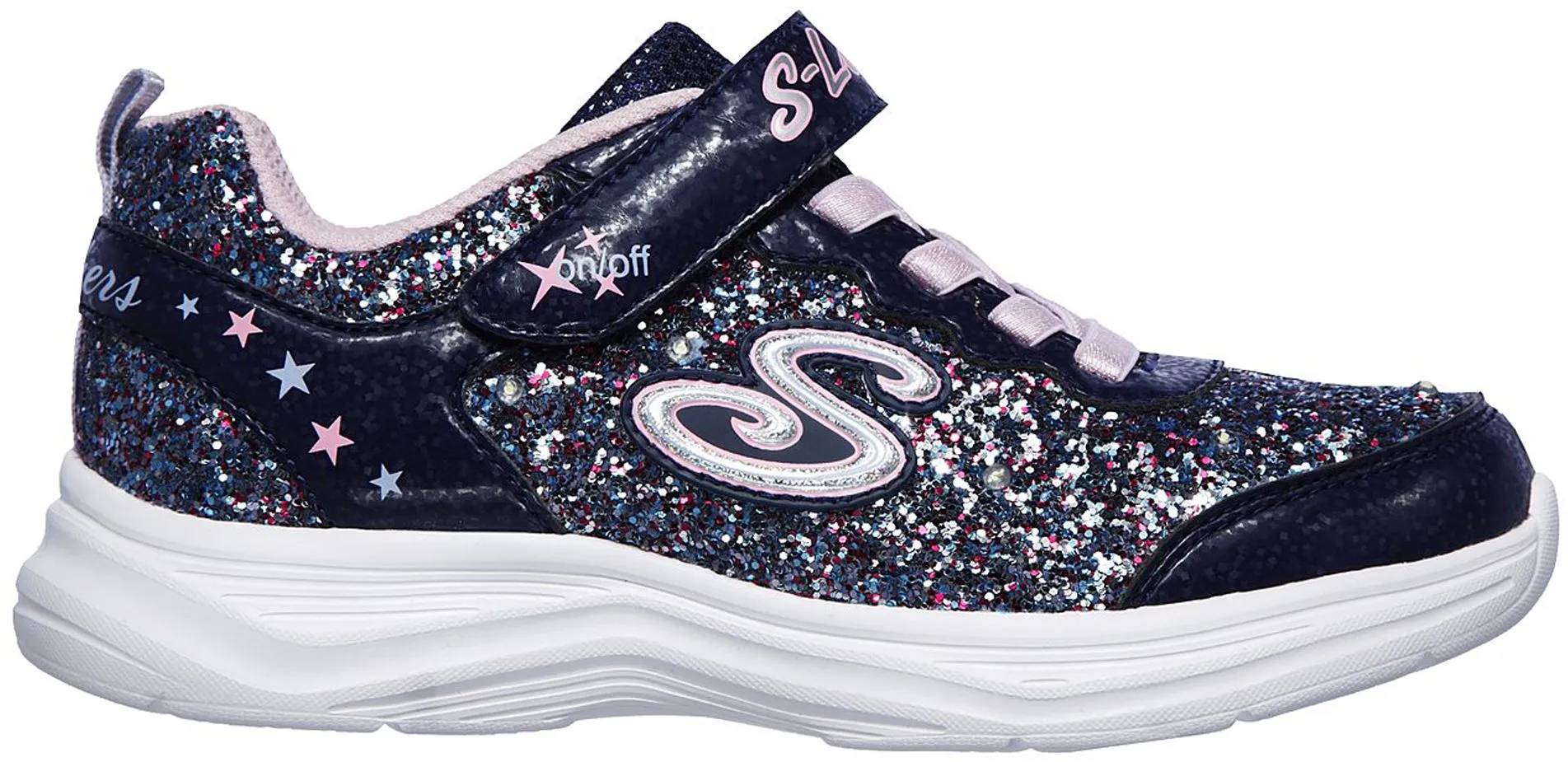 Skechers S Lights: Glimmer Kicks - Glitter N' Glow