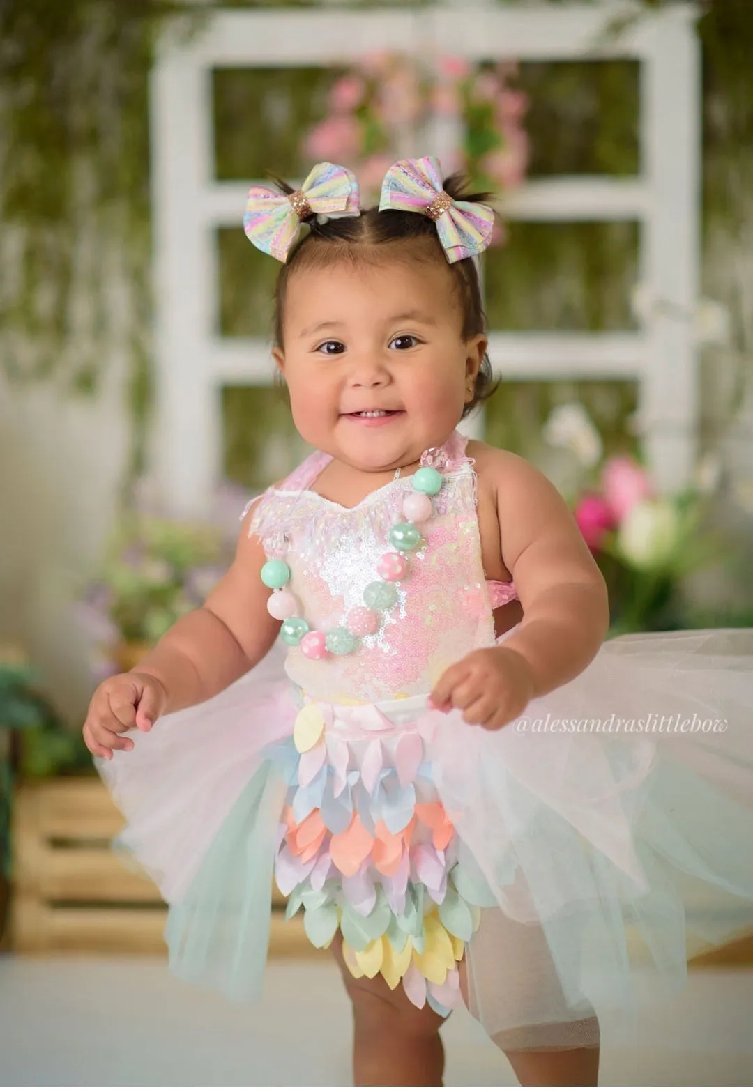 Spring Princess tutu Romper