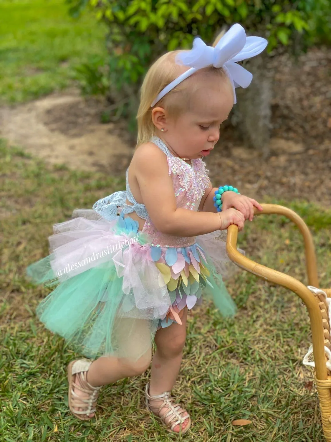 Spring Princess tutu Romper