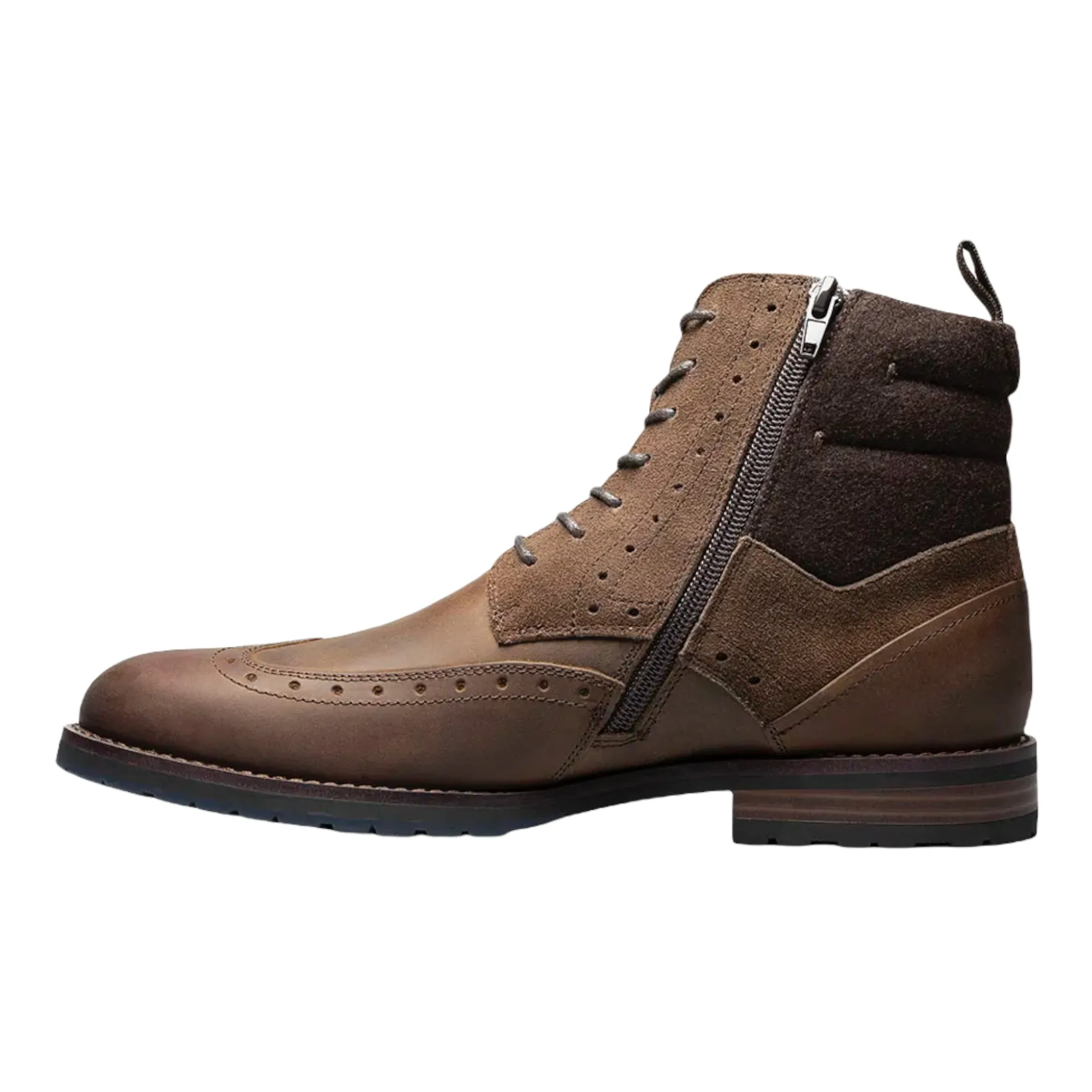 STACY ADAMS: Ozzie Wingtip Lace Up Boot 25493