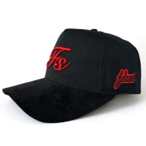 Stella Logo Snapback Hat (Black/Red)