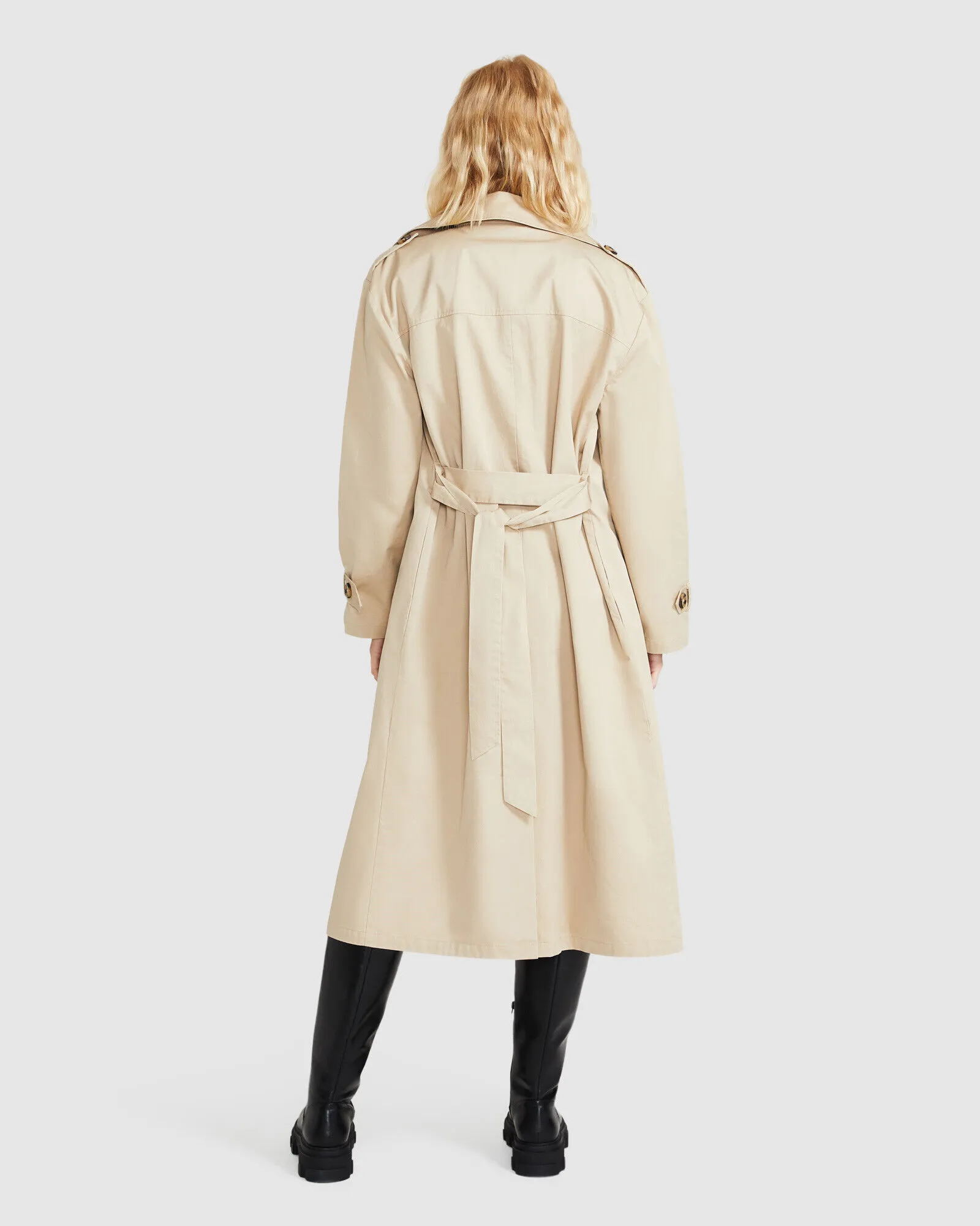 Subtitled Isabelle Trench Coat Tan