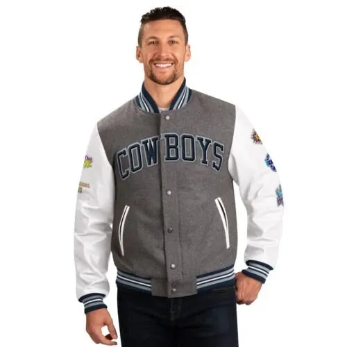 Team Dallas Cowboys Wool Jacket - William Jacket