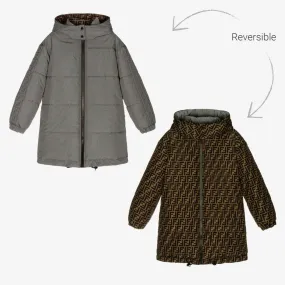 Teen Down Reversible Coat