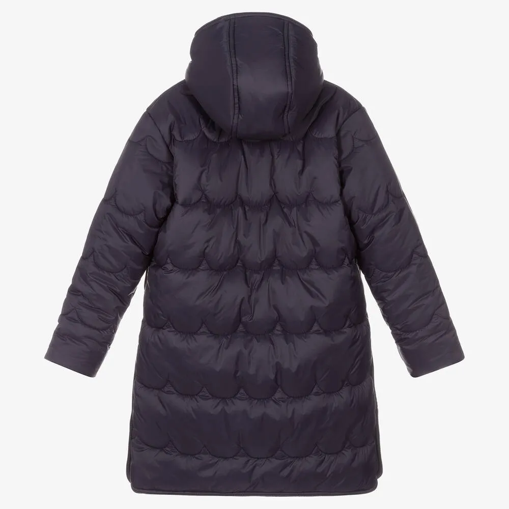 Teen Girls Navy Blue Coat