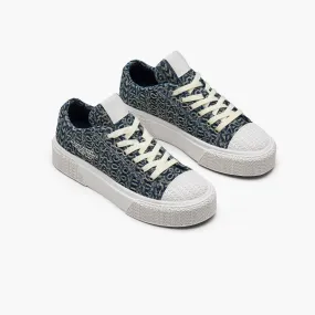 The Denim Monogram Sneaker