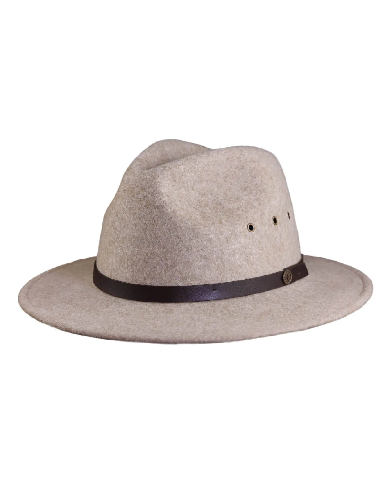 The RataTat Crushable Felt Hat - Fawn