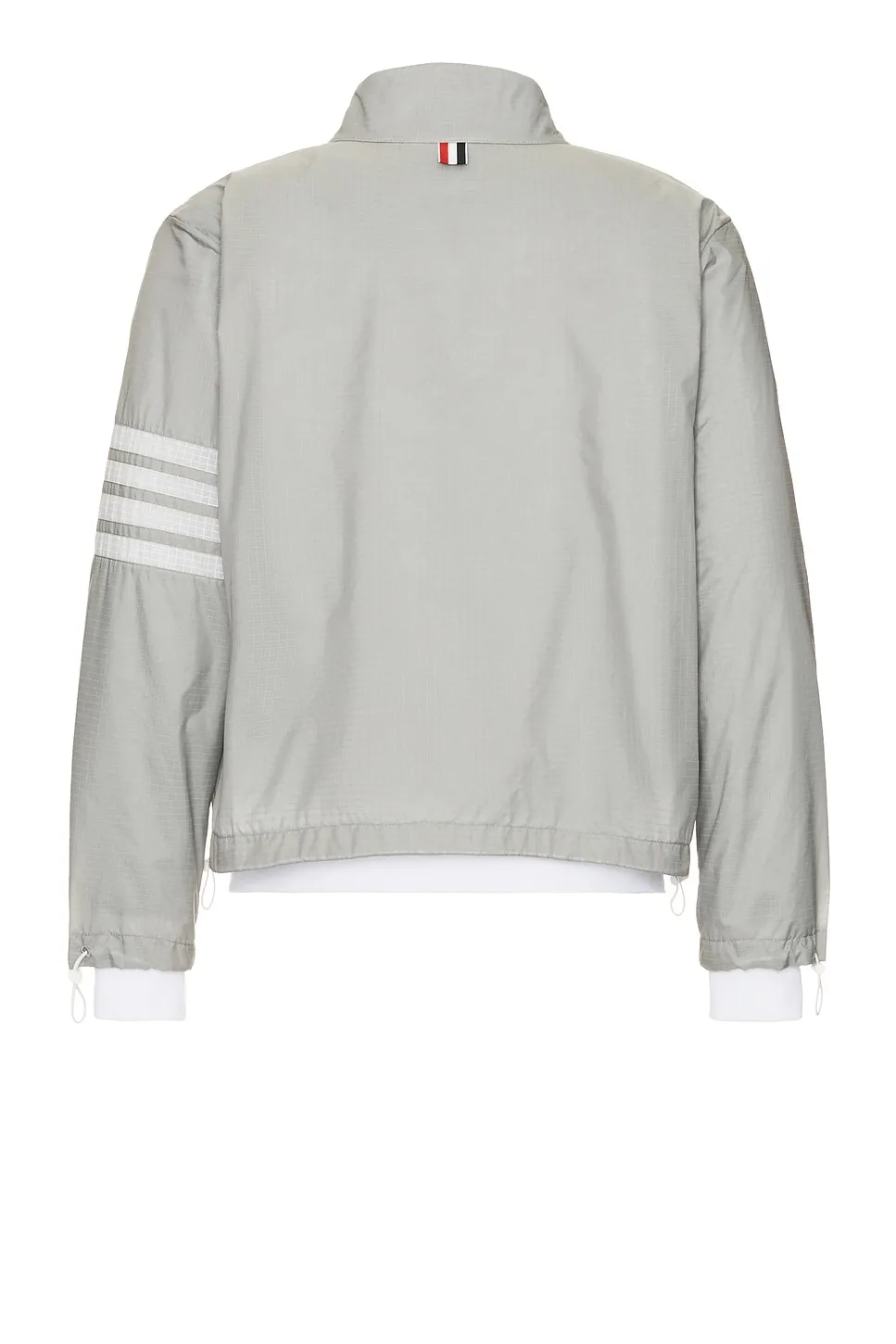 Thom Browne Funnel Neck Nylon Ripstop Jacket -        