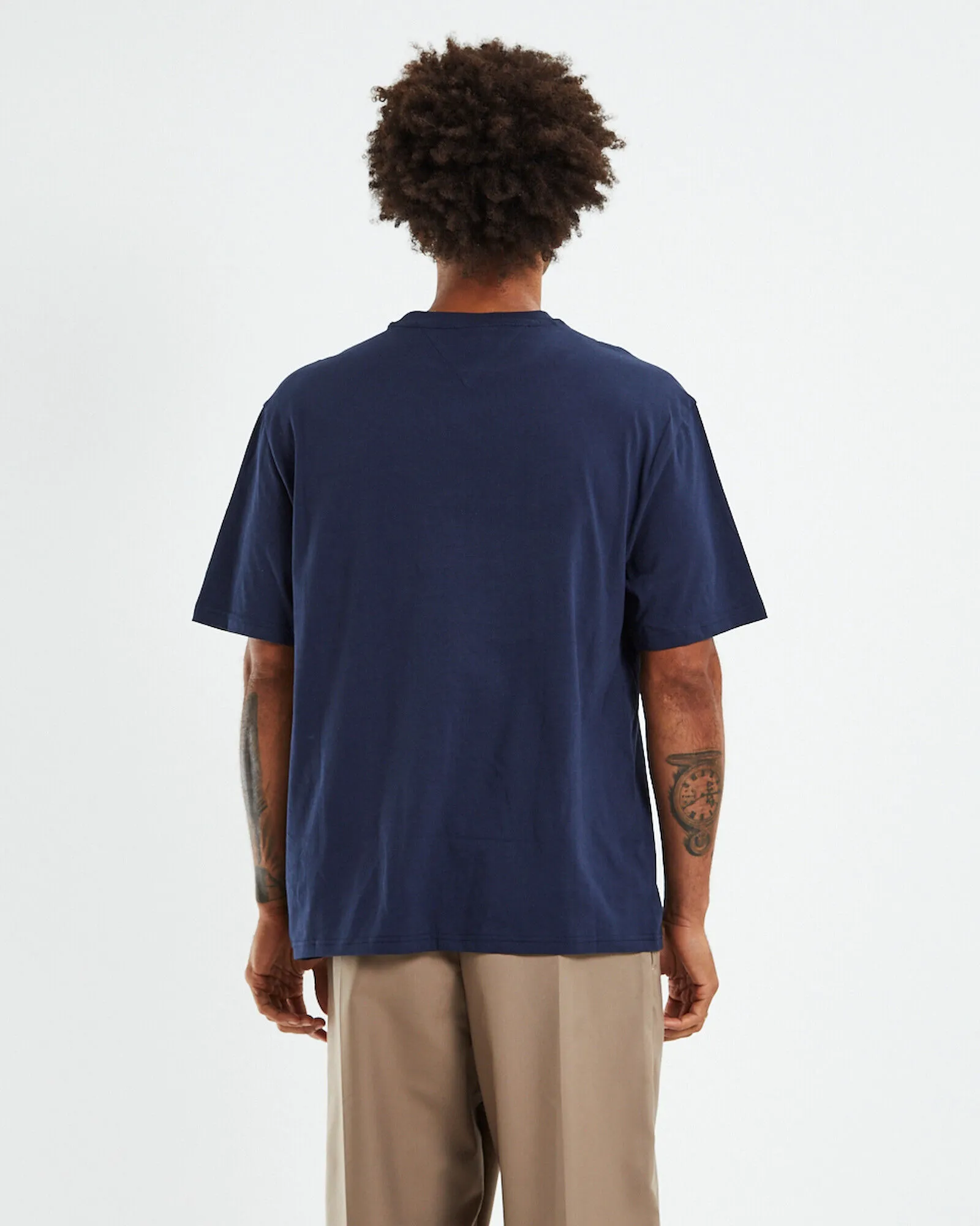 Tommy Jeans TJM Skater Archive T-Shirt Twilight Navy