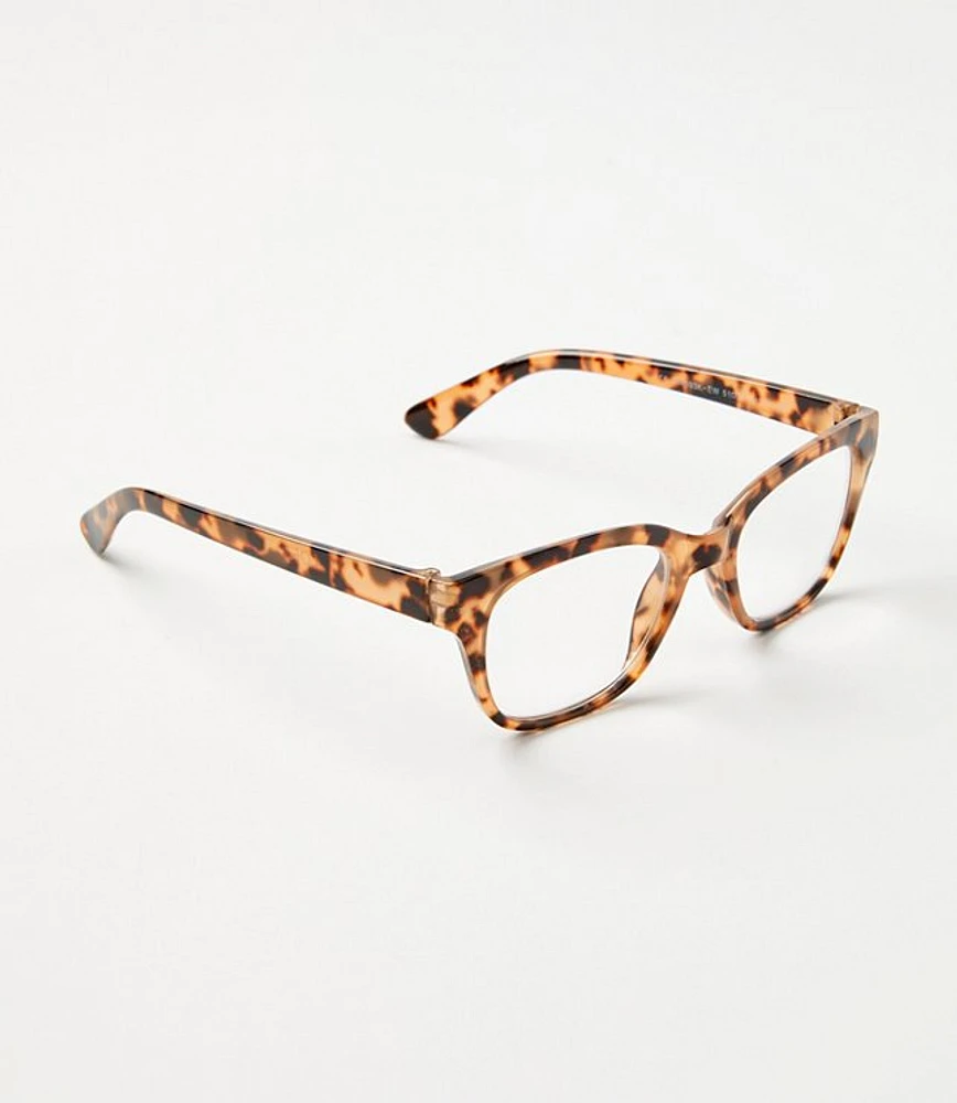 Tortoiseshell Print Modern Reading Glasses