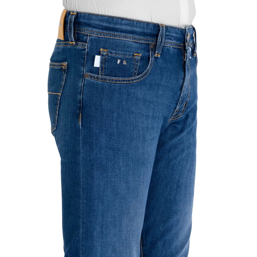 Tramarossa Michelangelo Zip 12 Month Blue Jeans | Menswear Online