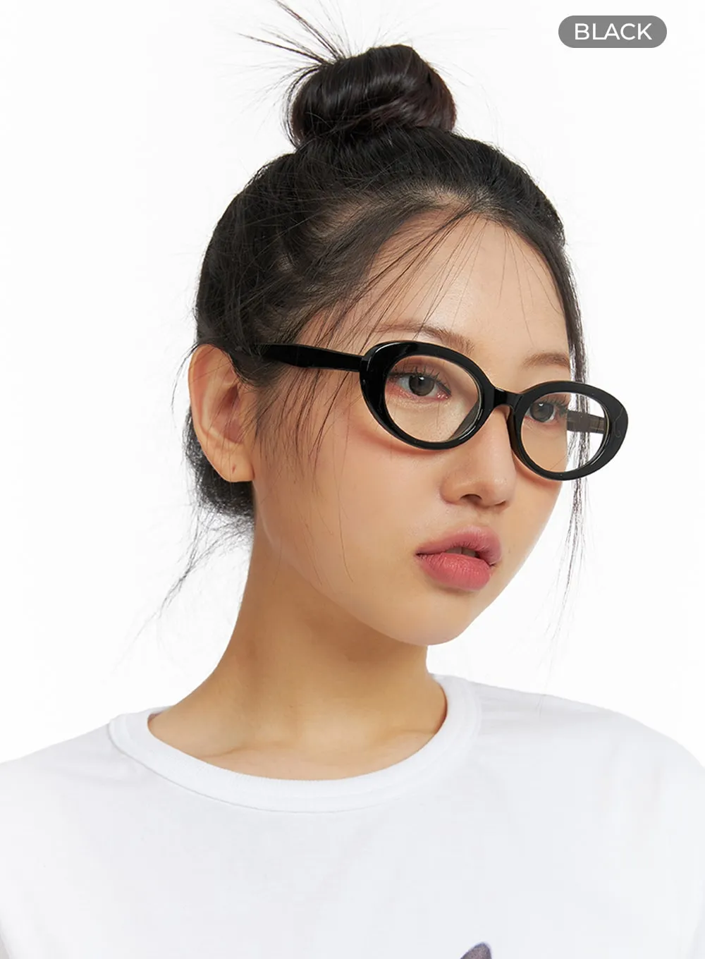 Transparent Frame Glasses IF421