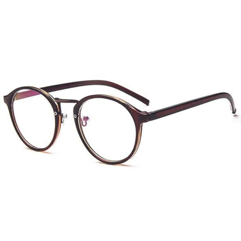 Transparent Round Glasses Clear Frame Glasses For Women