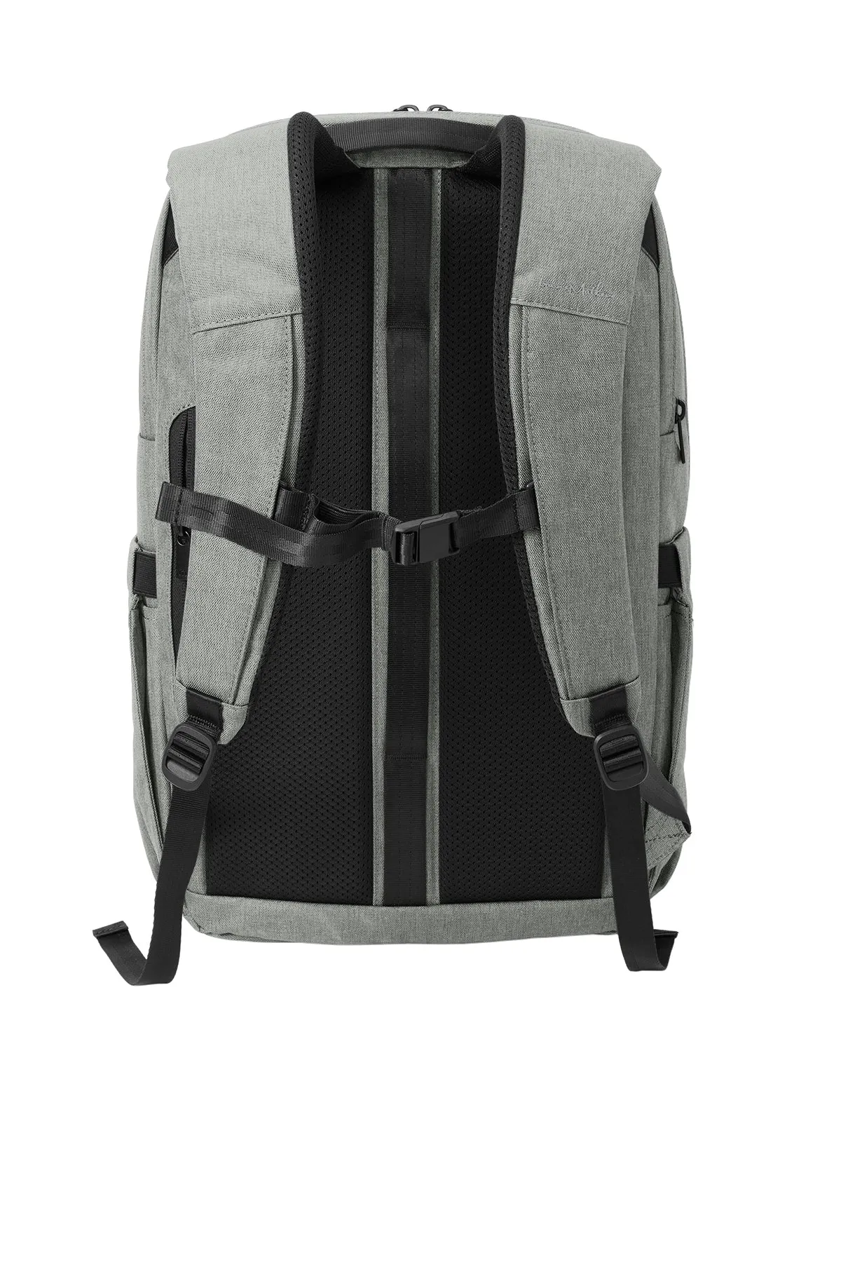 TravisMathew Duration Branded Backpacks, Shadow Grey Heather