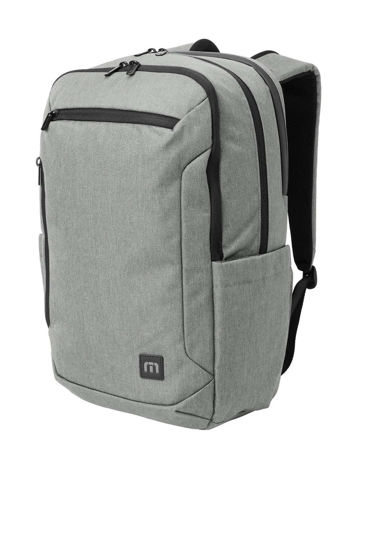 TravisMathew Duration Branded Backpacks, Shadow Grey Heather