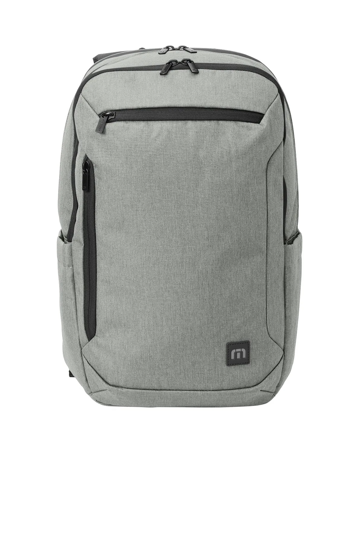 TravisMathew Duration Branded Backpacks, Shadow Grey Heather