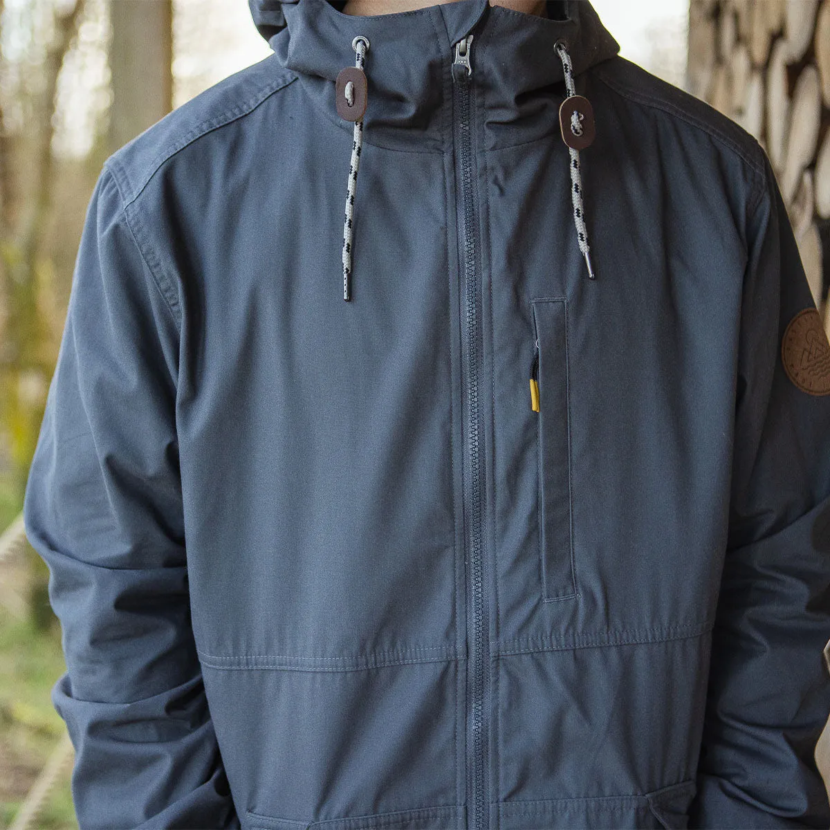 Trip Recycled Lightweight Anorak - Turbulence Grey