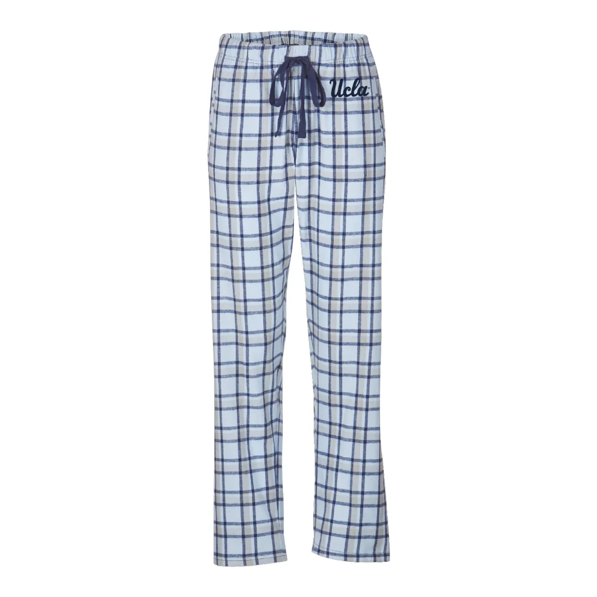 UCLA Adult Flannel Pant Light Blue Navy