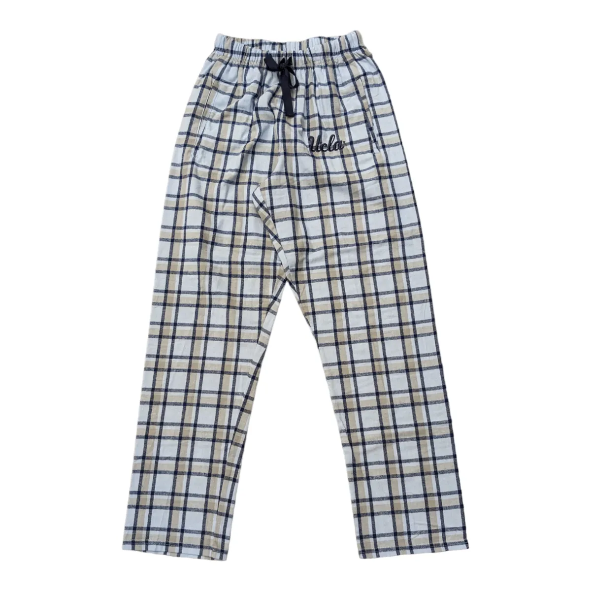 UCLA Adult Flannel Pant Light Blue Navy