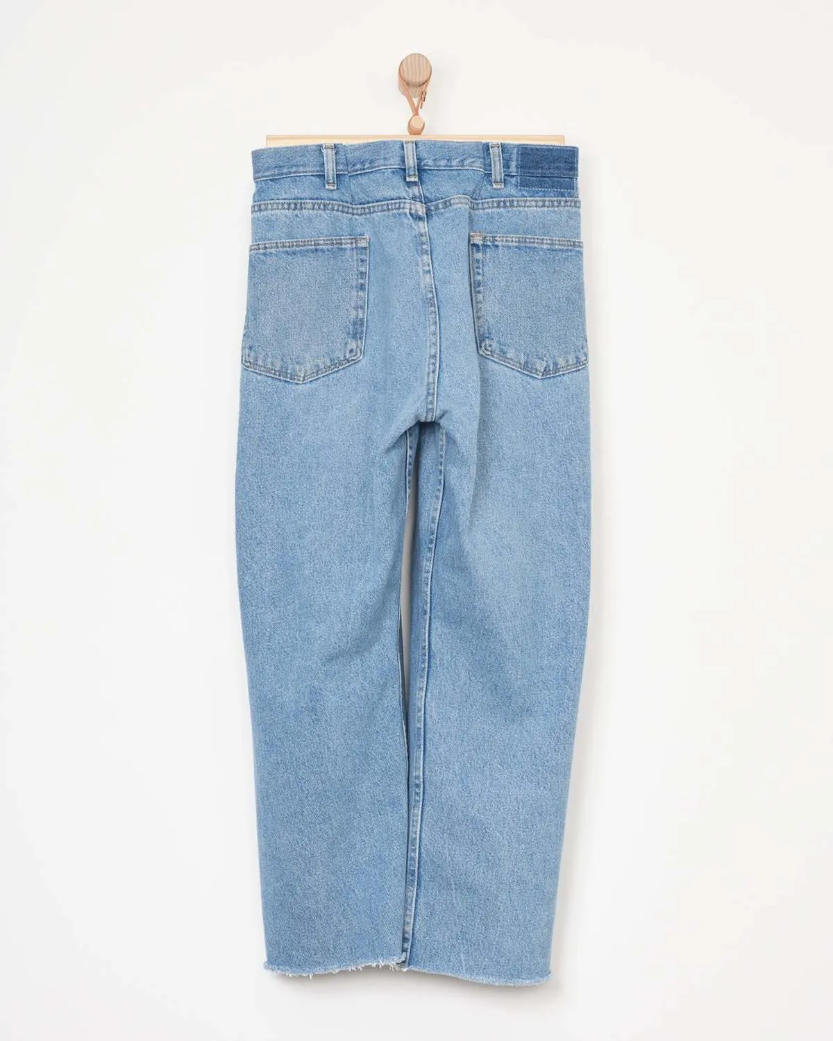 Upcycled Denim Pant - Light Wash