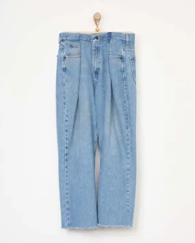 Upcycled Denim Pant - Light Wash