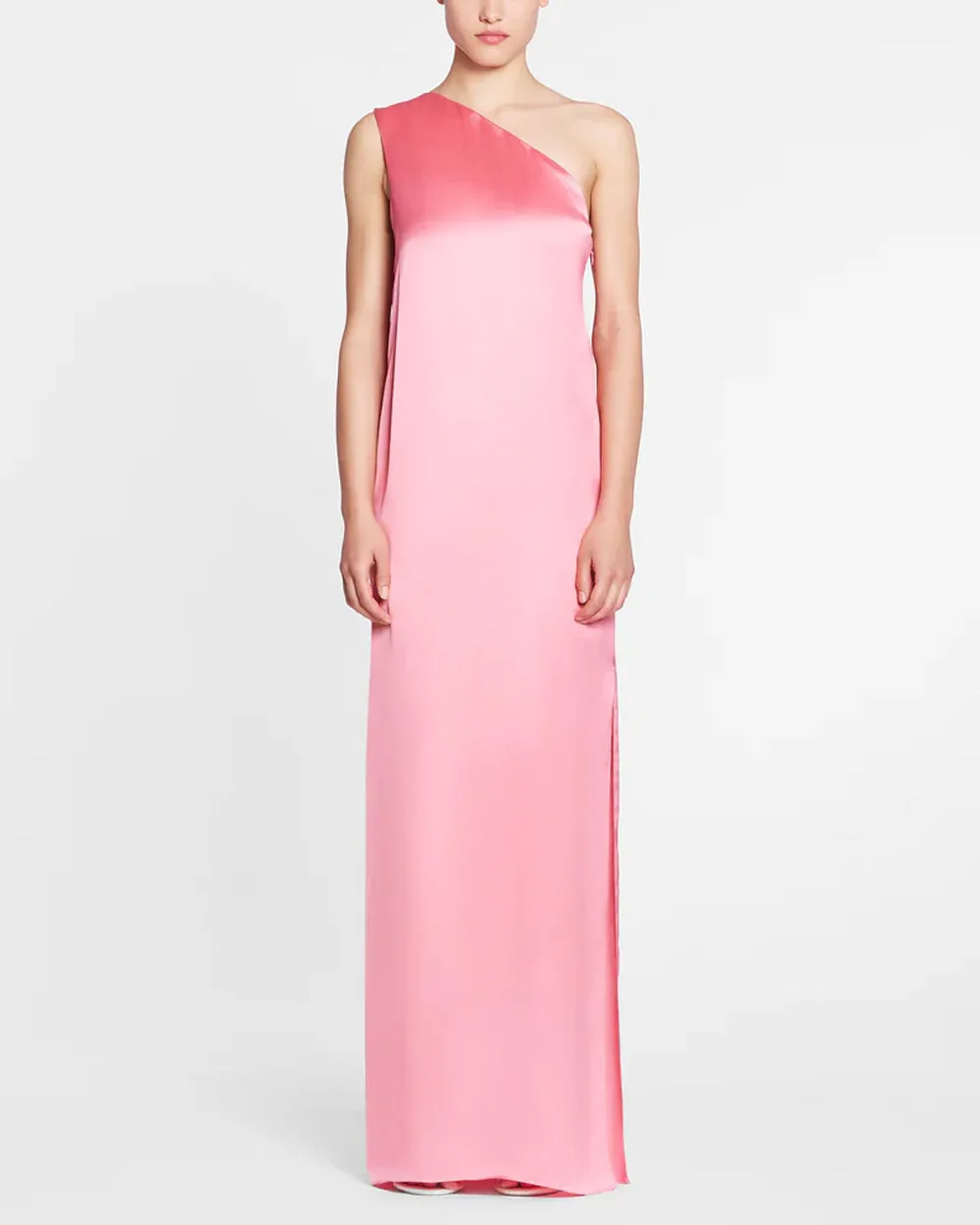 Venus Asymmetrical Ruban Gown