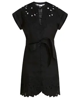 VERONICA BEARD Archie Eyelet Dres