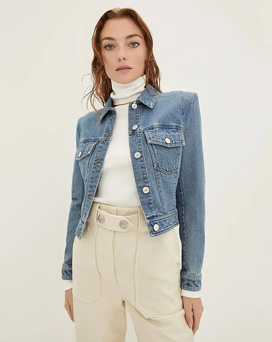 VERONICA BEARD Hartford Strong Shoulder Jacket