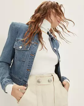 VERONICA BEARD Hartford Strong Shoulder Jacket