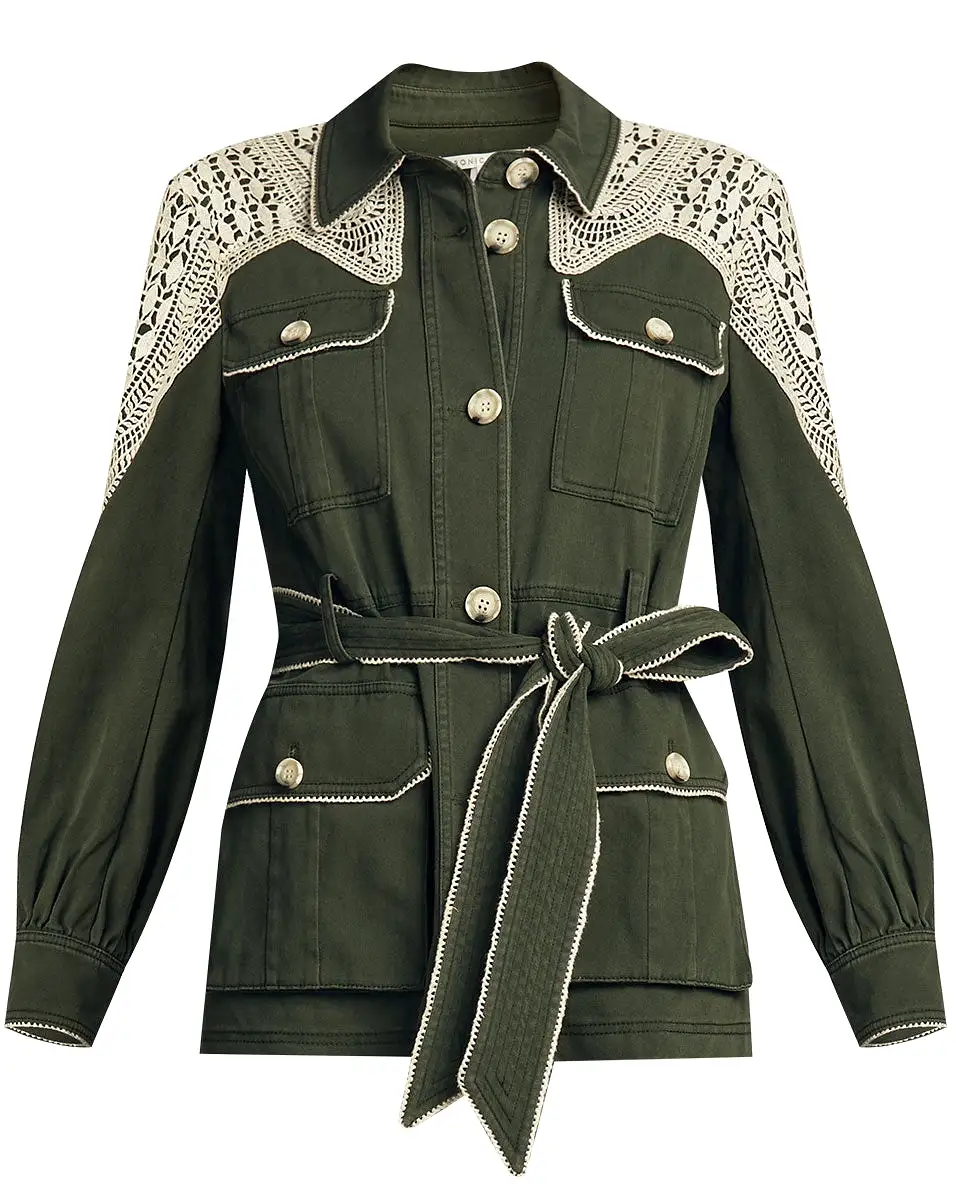 VERONICA BEARD Vanna Army Jacket