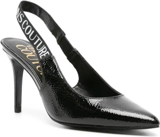 Versace Jeans Couture Scarlett 90mm slingback pumps Black