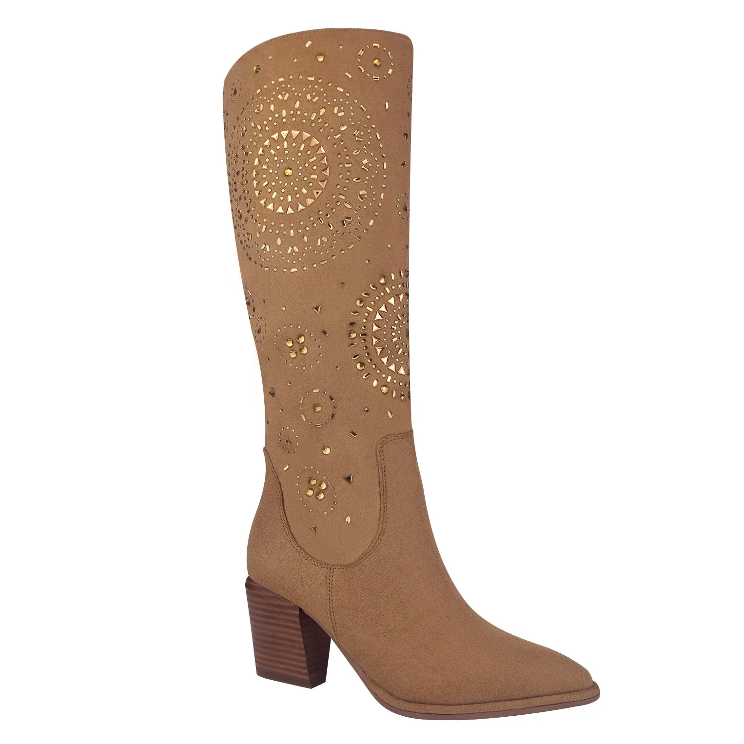 Vinaya Bling Tall Shaft Boot with Memory Foam