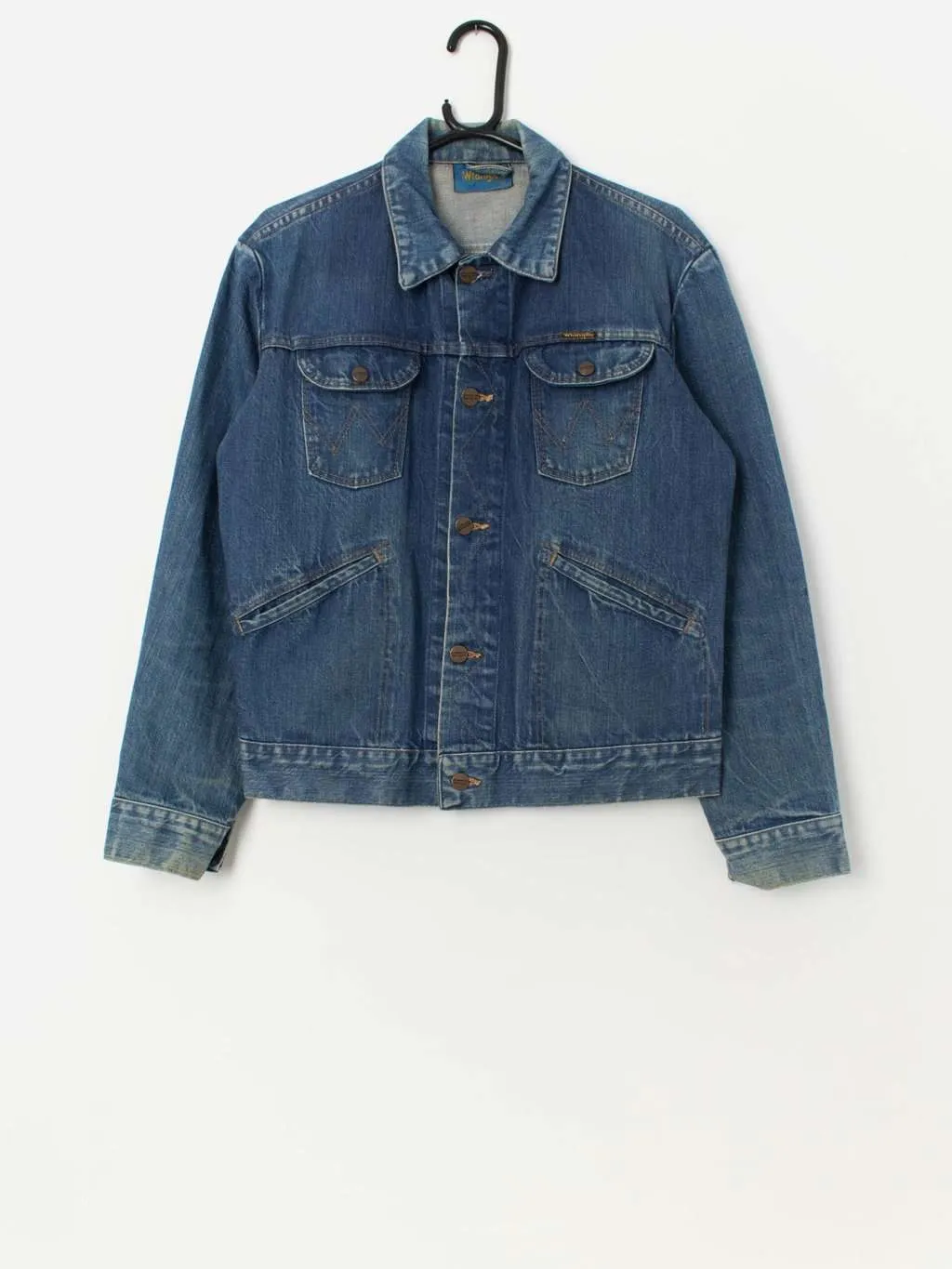 Vintage 70s Wrangler denim jacket, slim fit – Medium