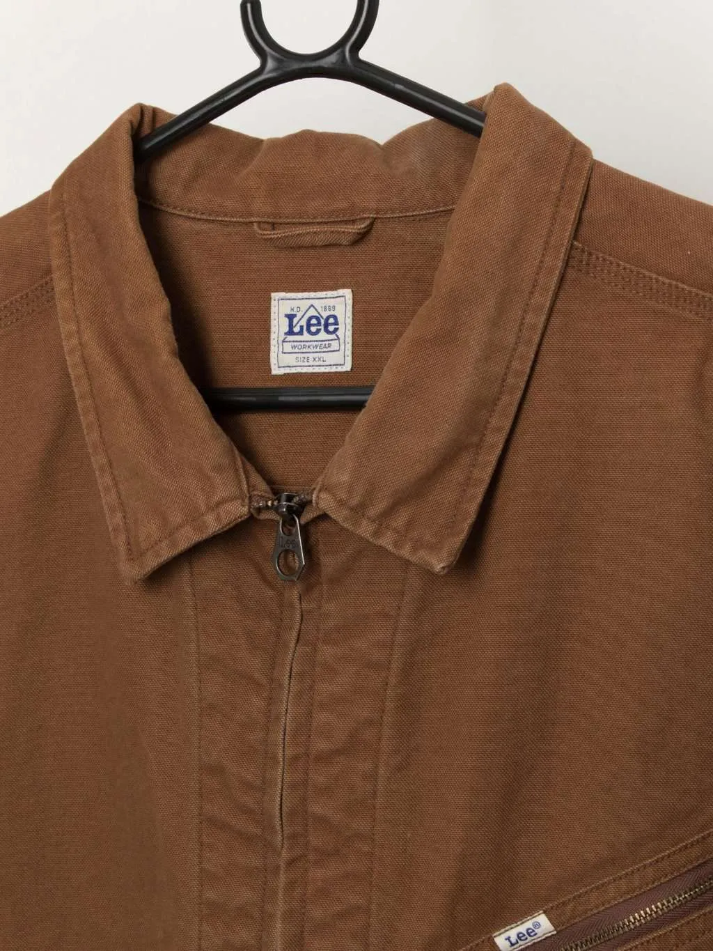 Vintage Lee Workwear canvas jacket in brown, 191J Jacket – XL