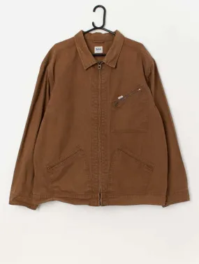 Vintage Lee Workwear canvas jacket in brown, 191J Jacket – XL