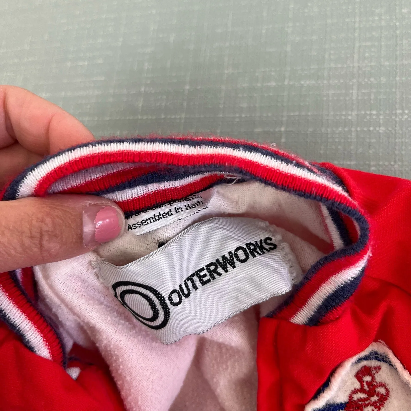 Vintage Outerworks Baby Baseball Jacket