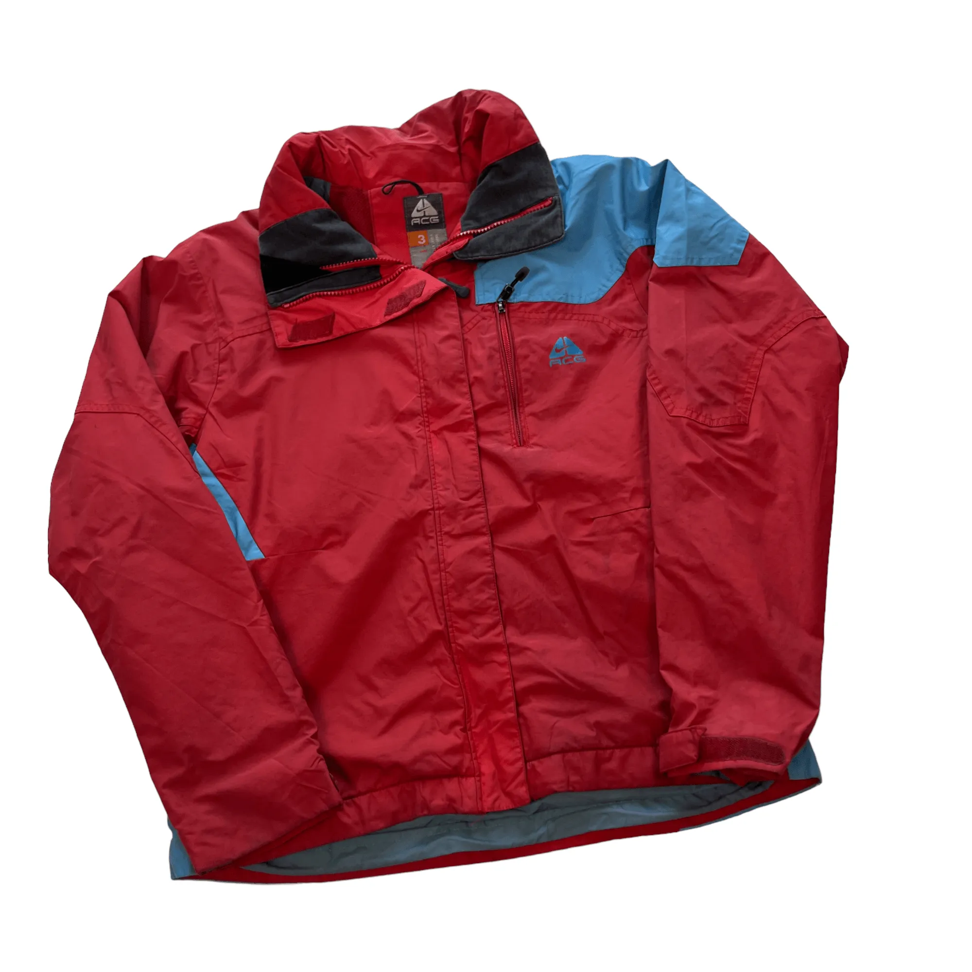 Vintage Red + Blue Nike ACG Jacket - Medium