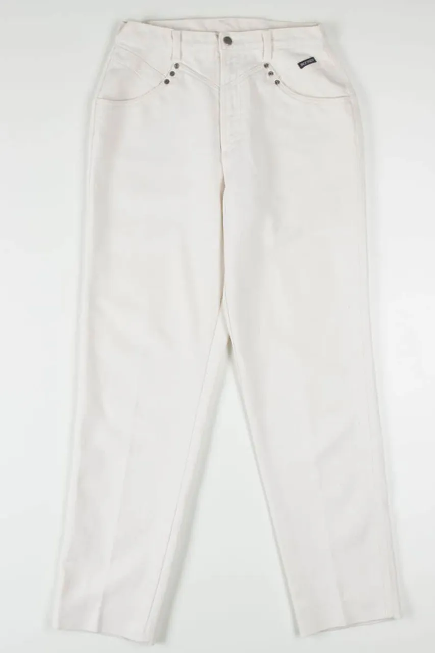 Vintage Rockies Cream Denim Jeans 505 (sz. 13/14)