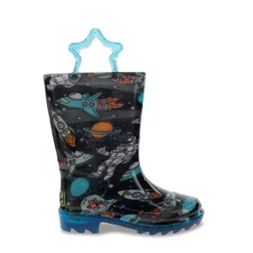 Western Chief Kids' Silly Space Lighted Rain Boot