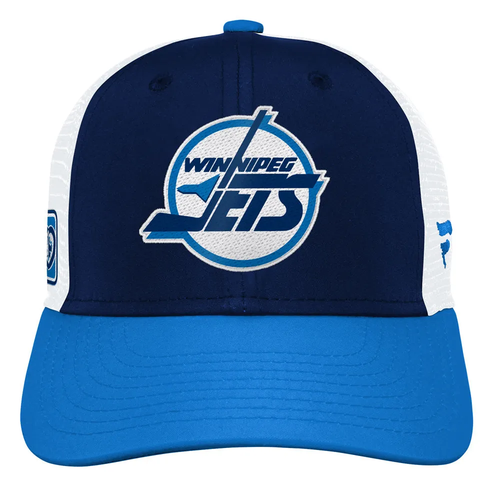 WINNIPEG JETS YOUTH STRUCTURED ADJUSTABLE HAT