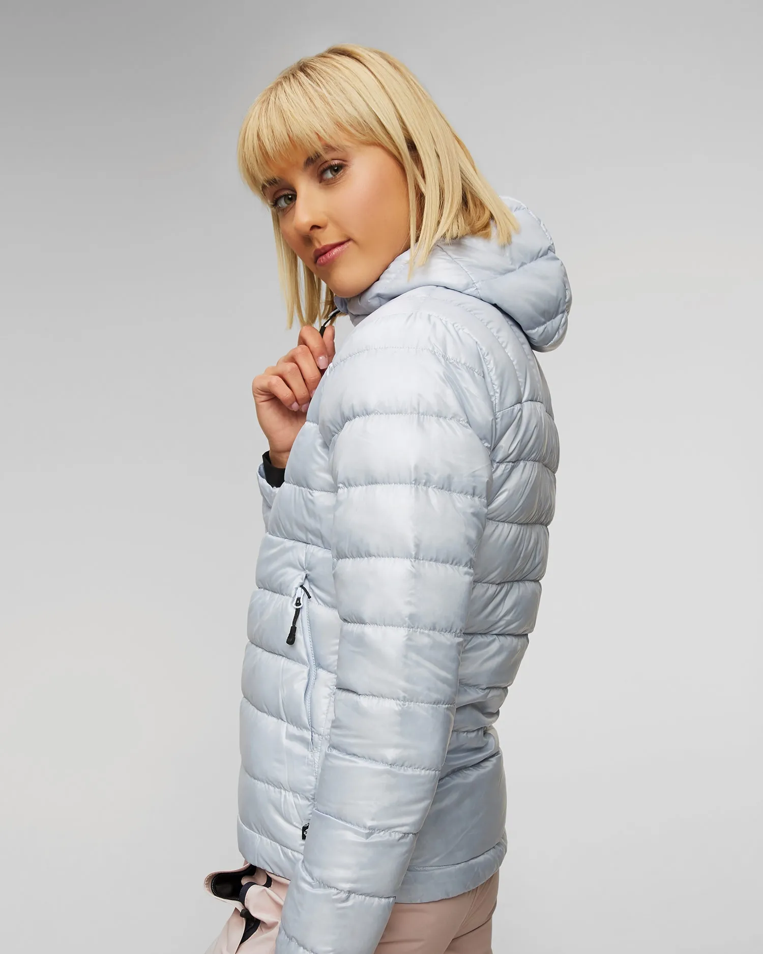 Women's blue Picture Organic Clothing Mid Puff Pertex down jacket swt137-a