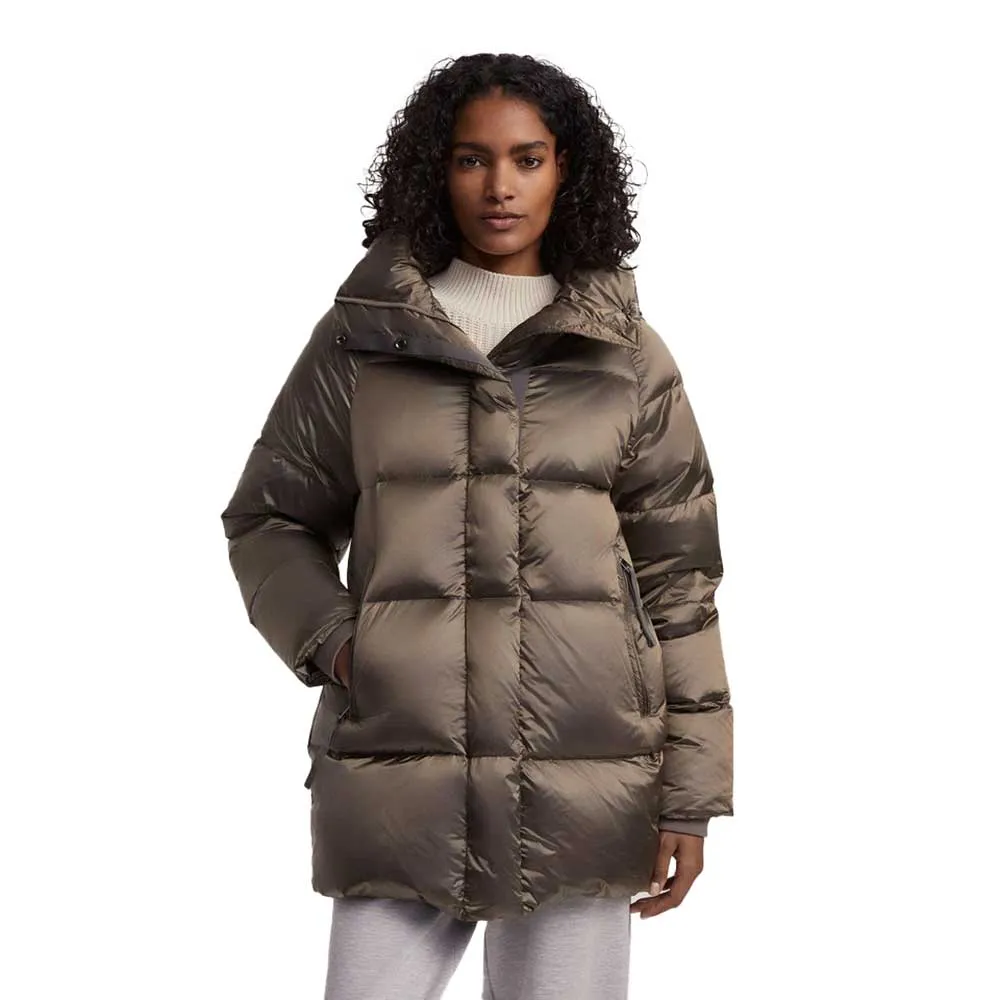 Women's Canton Down Jacket - Brushed Olive Metallic